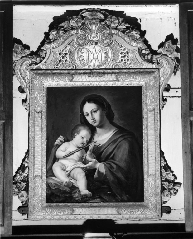 Madonna con Bambino (dipinto) di Conca Sebastiano (sec. XVIII)